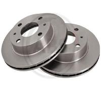 2x Original A.B.S. Brake Disc 16635 for Subaru