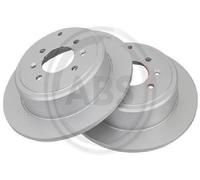 2x Original A.B.S. Brake Disc 16647 for Peugeot