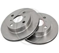 2X Original A.B.S. Brake Disc 16651 For Toyota