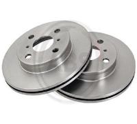 2x Original A.B.S. Brake Disc 16652 for Toyota