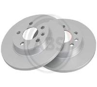 2x Original A.B.S. Brake Disc 16659 for VW