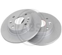 2x Original A.B.S. Brake Disc 16874 for Mazda