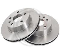 2x Original A.B.S. Brake Disc 16887 for Mercedes-Benz