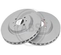 2x Original A.B.S. Brake Disc 16906 for Fiat