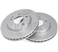 2x Original A.B.S. Brake Disc 16985 for Mercedes-Benz