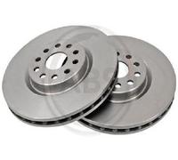 2x Original A.B.S. Brake Disc 17014 for Alfa Romeo Lancia