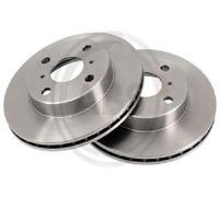 2x Original A.B.S. Brake Disc 17027 for Toyota