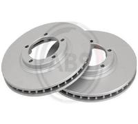 2x Original A.B.S. Brake Disc 17035 for Hyundai
