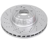 2x Original A.B.S. Brake Disc 17110 for Mercedes-Benz