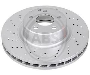 2x Original A.B.S. Brake Disc 17110 for Mercedes-Benz