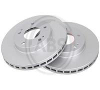 2x Original A.B.S. Brake Disc 17125 for Mitsubishi