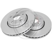 2x Original A.B.S. Brake Disc 17153 for Renault