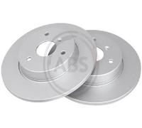 2x Original A.B.S. Brake Disc 17161 for Smart