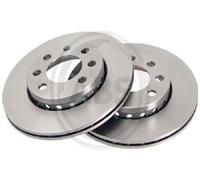 2x Original A.B.S. Brake Disc 17191 for Audi VW