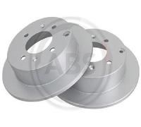 2x Original A.B.S. Brake Disc 17207 for Hyundai KIA