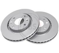 2x Original A.B.S. Brake Disc 17336 for Citroën DS Opel Peugeot