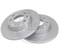 2x Original A.B.S. Brake Disc 17352 for Opel