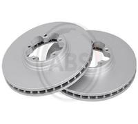 2x Original A.B.S. Brake Disc 17356 for Ford