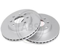 2x Original A.B.S. Brake Disc 17362 for Opel