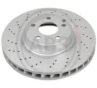 2x Original A.B.S. Brake Disc 17396 for Mercedes-Benz
