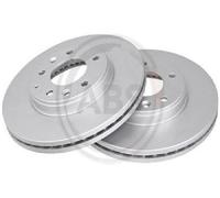 2x Original A.B.S. Brake Disc 17428 for Mazda