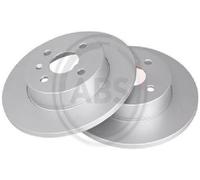 2x Original A.B.S. Brake Disc 17523 for Opel