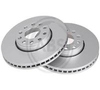2x Original A.B.S. Brake Disc 17527 for Skoda VW