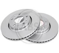 2x Original A.B.S. Brake Disc 17529 for Audi VW