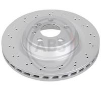 2x Original A.B.S. Brake Disc 17567 for Mercedes-Benz