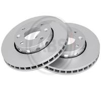 2x Original A.B.S. Brake Disc 17579 for KIA