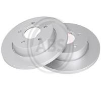 2x Original A.B.S. Brake Disc 17583 for Ford