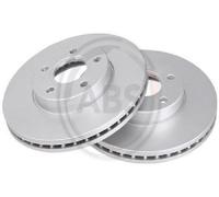 2x Original A.B.S. Brake Disc 17586 for Ford Volvo