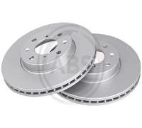 2x Original A.B.S. Brake Disc 17588 for Opel Suzuki