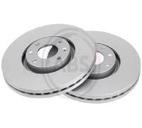 2x Original A.B.S. Brake Disc 17590 for Citroën DS Opel Peugeot