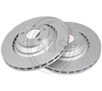 2X Original A.B.S. Brake Disc 17596 For Audi