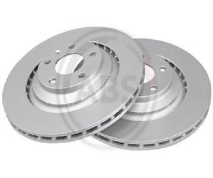 2X Original A.B.S. Brake Disc 17596 For Audi