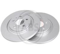 2x Original A.B.S. Brake Disc 17617 for Citroën Fiat Lancia Peugeot