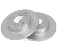 2x Original A.B.S. Brake Disc 17639 for Mazda
