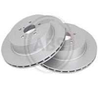 2x Original A.B.S. Brake Disc 17657 for Subaru