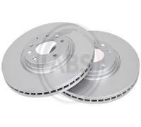 2x Original A.B.S. Brake Disc 17687 for Mazda