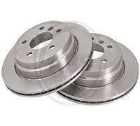 Rear Set 2x Brake Discs A.B.S. 17788 for BMW 3 (E93)/X1 (E84)/3 (E92)/1 (E81)/1