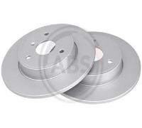 2x Original A.B.S. Brake Disc 17789 for Smart