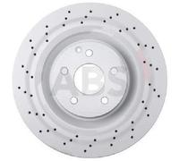 2x Original A.B.S. Brake Disc 17795 for Mercedes-Benz
