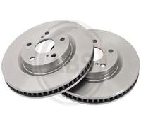 2x Original A.B.S. Brake Disc 17807 for Lexus Toyota