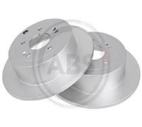 2x Original A.B.S. Brake Disc 17895 for Hyundai