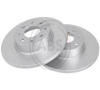 2x Original A.B.S. Brake Disc 17924 for Alfa Romeo Fiat