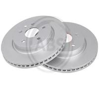 2x Original A.B.S. Brake Disc 17992 for Chevrolet Opel Saab