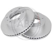 2x Original A.B.S. Brake Disc 18017 for Ford Mazda