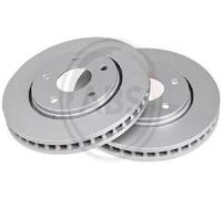 2x Original A.B.S. Brake Disc 18028 for Chrysler Dodge Fiat