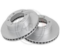 2x Original A.B.S. Brake Disc 18062 for Toyota